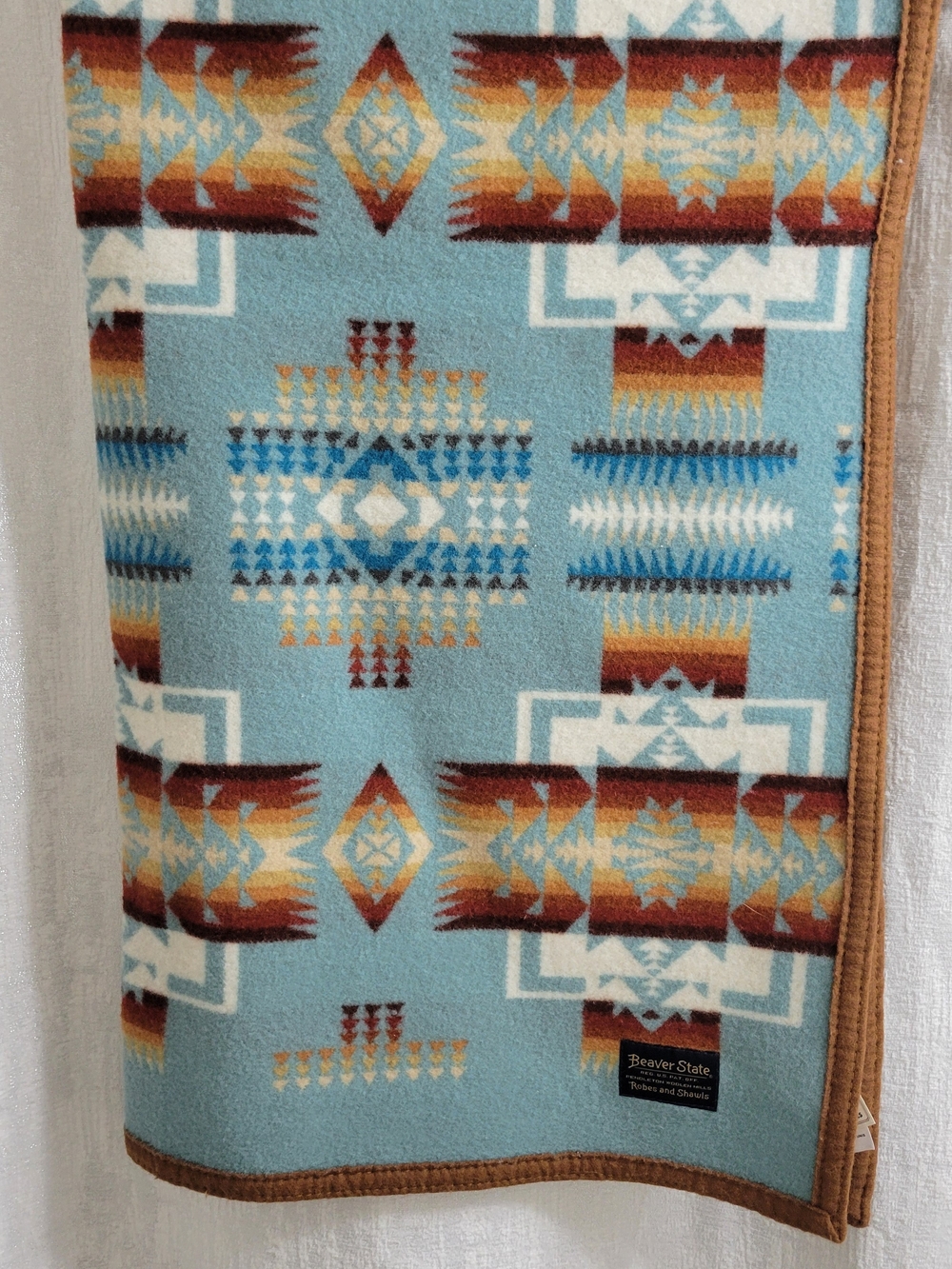 CHIEF JOSEPH AZTEC CRIB BLANKET
